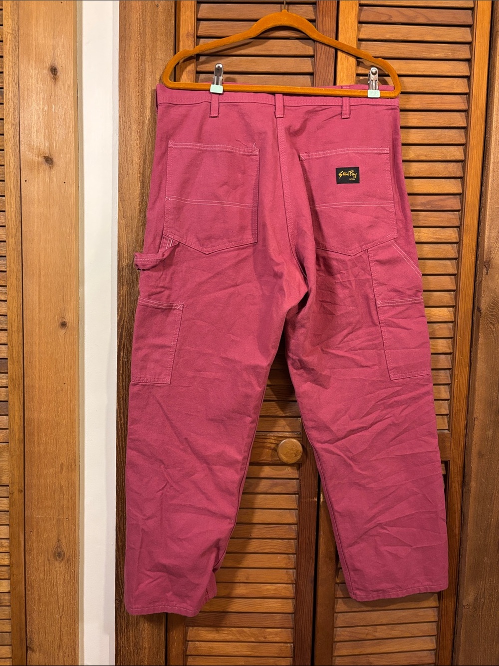 Vintage Stan Ray Work Pants overdyed Rose